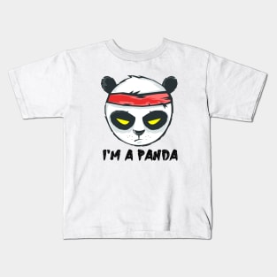 I'M A PANDA, STYLISH COOL Kids T-Shirt